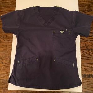 Med couture scrub top